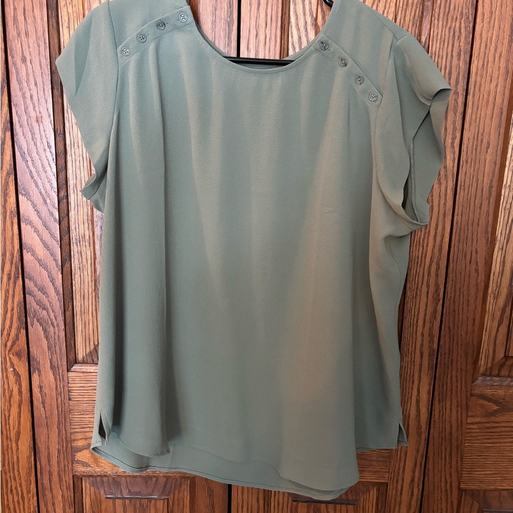 Ladies Olive Green Women's Top